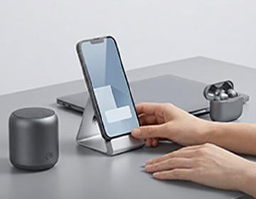 Modern tech gadgets and accessories